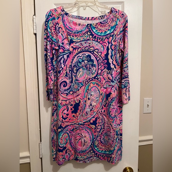 Lilly Pulitzer Dresses & Skirts - Lilly Pulitzer Vibrant Long Sleeve Dress